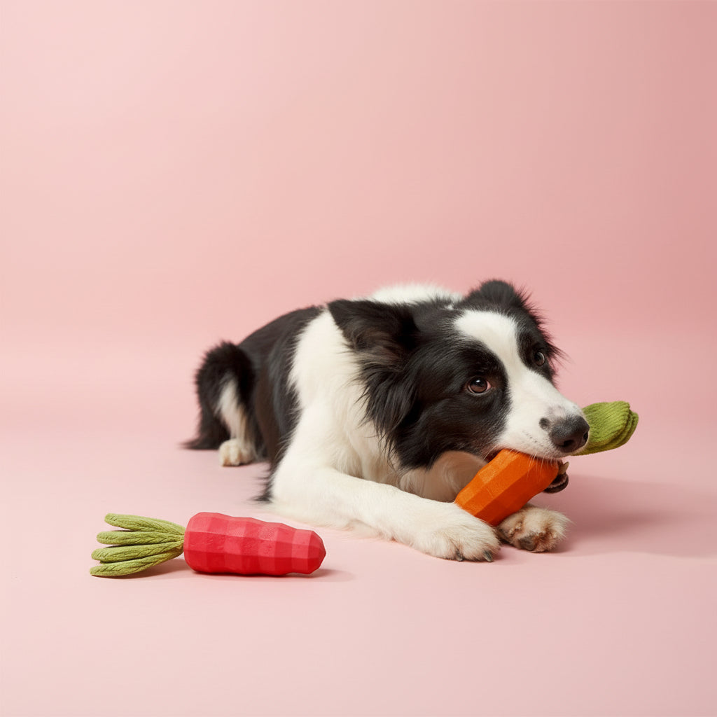 HappyVeggie Sound Toy for Dogs