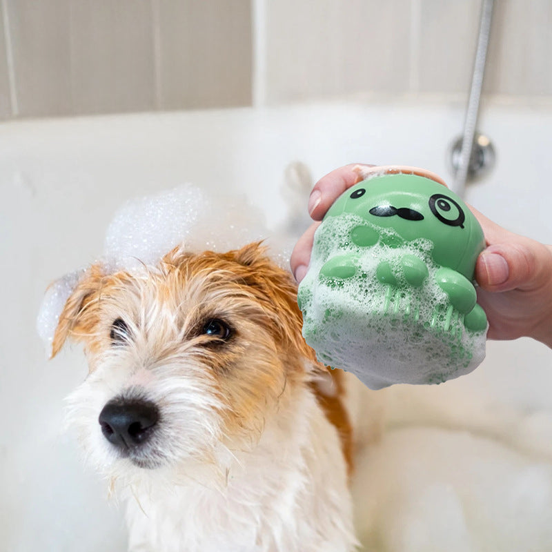 OctoBath Silicone Pet Brush