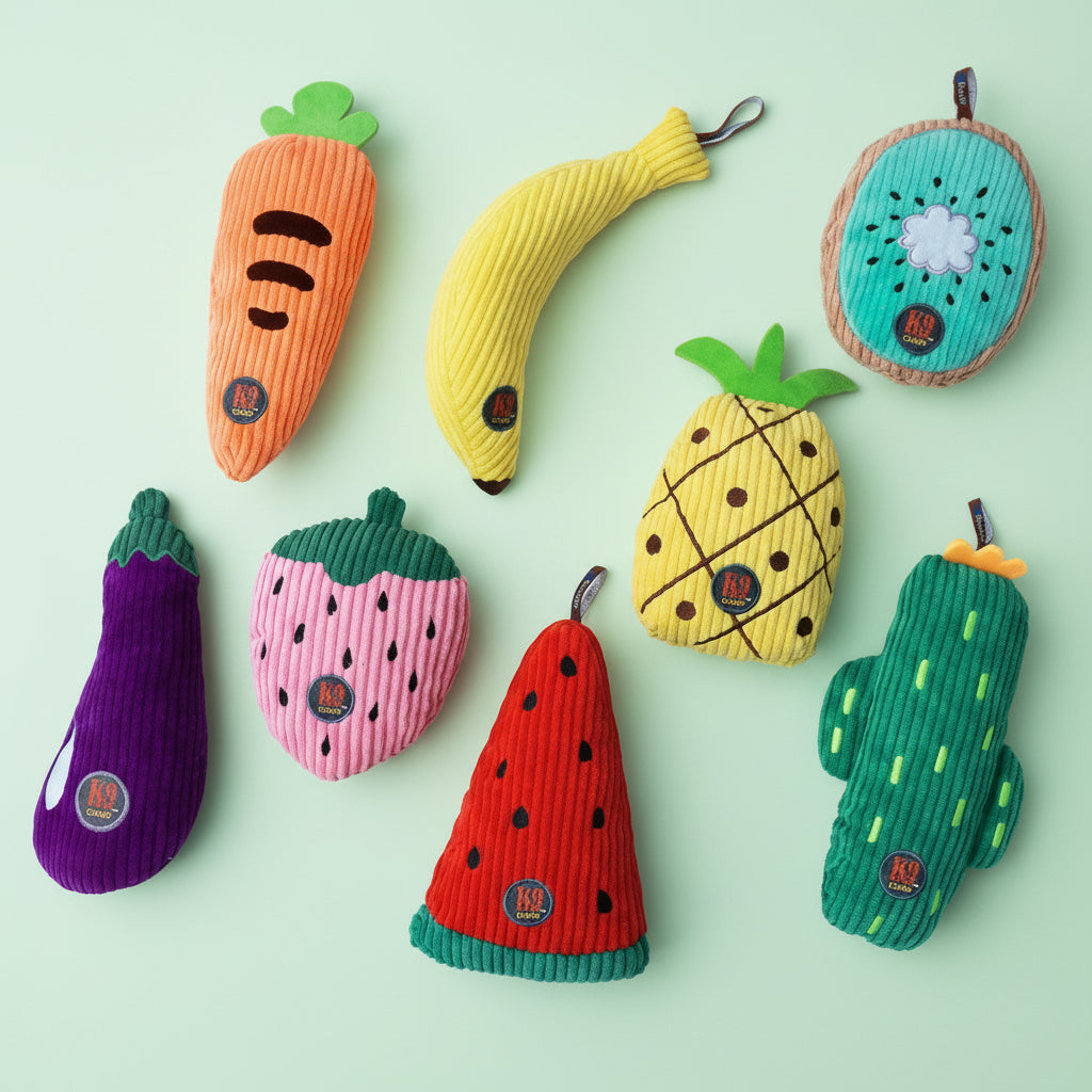 FruitBuddies Pet Toy Series