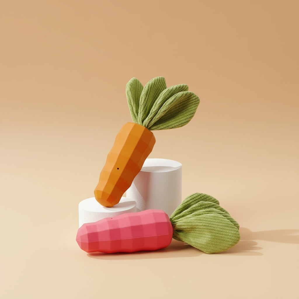 HappyVeggie Sound Toy for Dogs