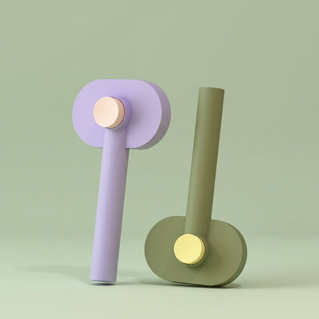 IceCreamGlow Pet Grooming Brush