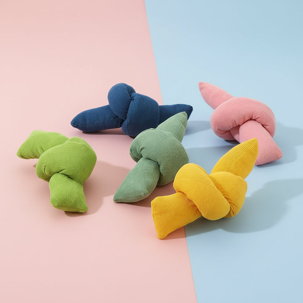 KnotPlay Natural Cotton Cat Tug