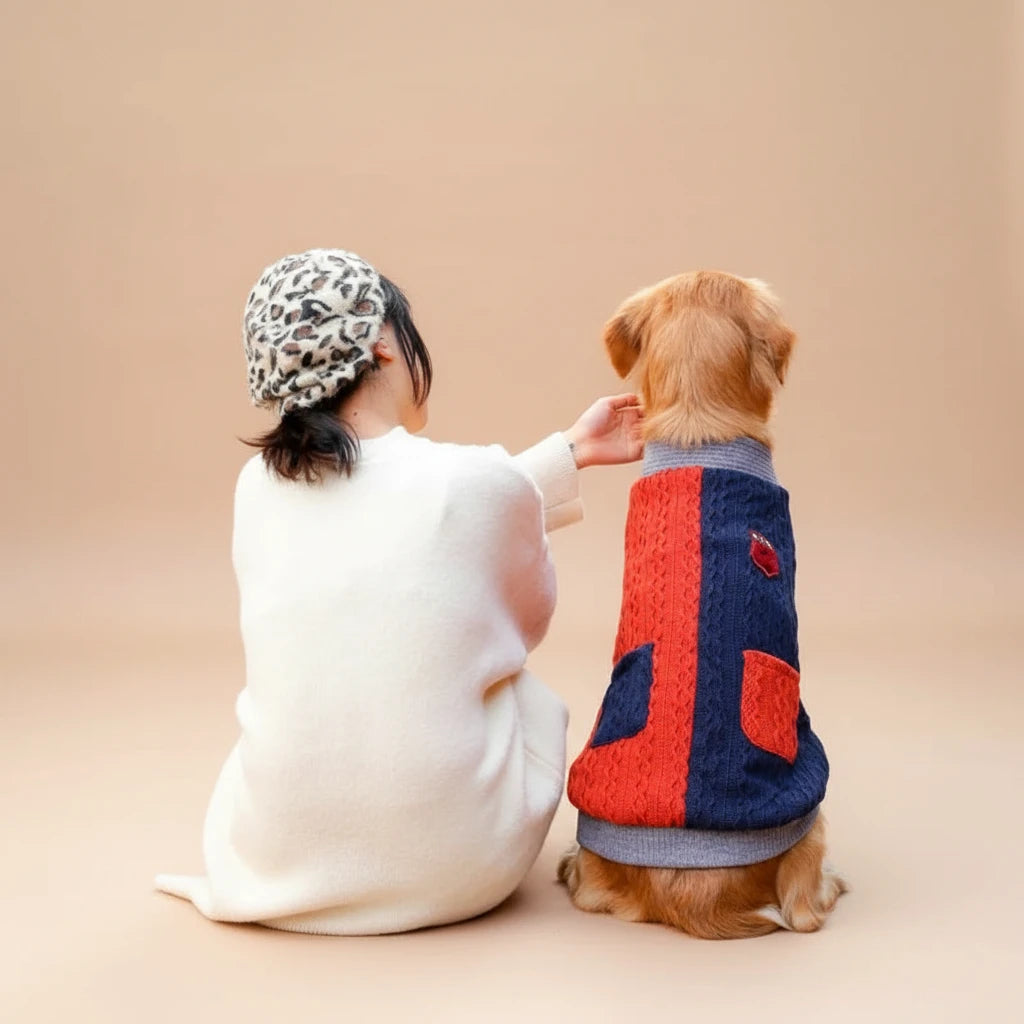 TwinWeave Knit Sweater