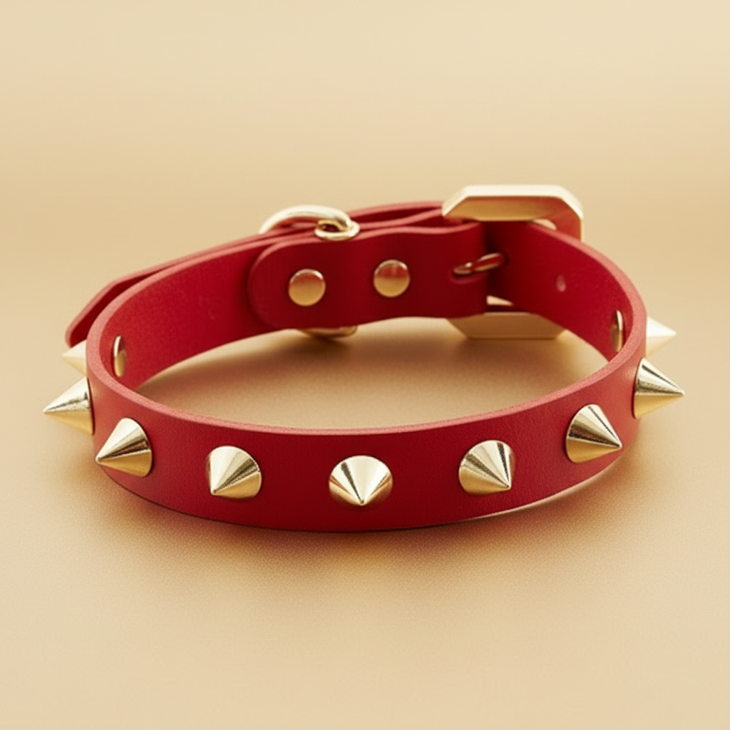 GoldSpike Elite Collar - CrimsonGold