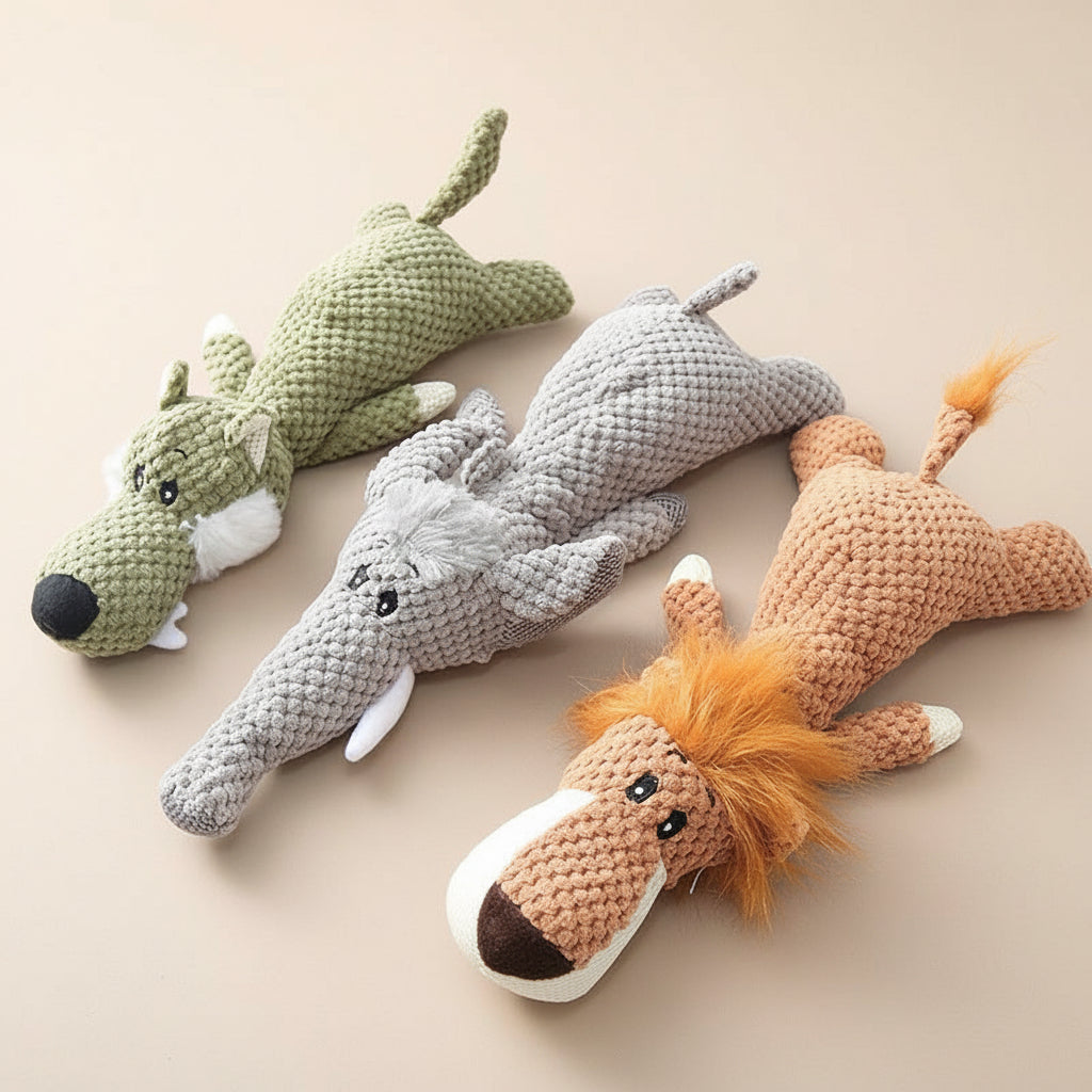 ChewBuddy Cartoon Plush Toy