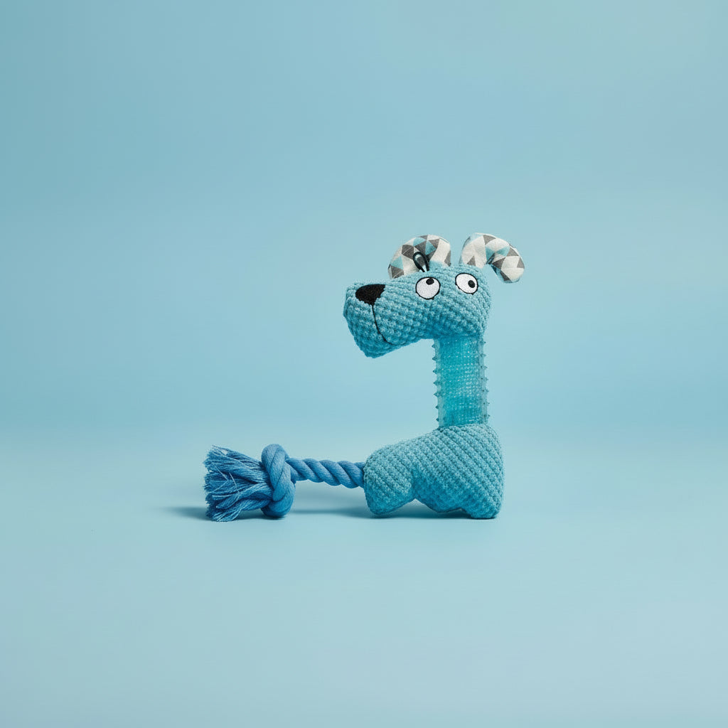 SillyNecks Blueberry Noodle & Tango Spice Pet Toy