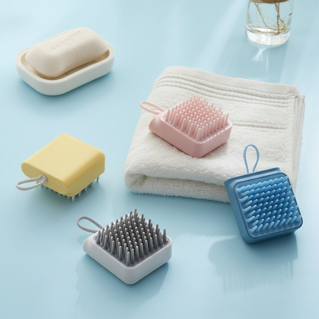 SoftSquare Pet Bath Brush